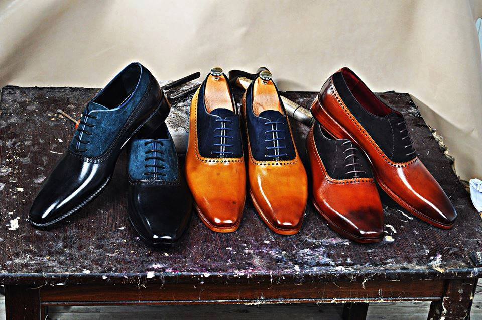 Blue Tassel Italian Graceful Man Dress Shoes