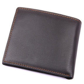 TucciPolo 8155-3C Mens Coffee Genuine Leather Big Capacity Wallet with Card Holder Coin Wallet