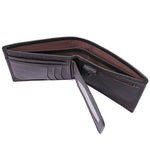 TucciPolo 8155-3C Mens Coffee Genuine Leather Big Capacity Wallet with Card Holder Coin Wallet