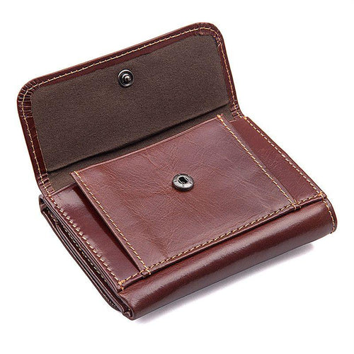 TucciPolo R-8106B Mens Hot Selling High Quality Real Cow Leather Wallet with Coin Pocket