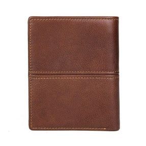 TucciPolo R-8107-2B Mens Real Cow Leather Wallet with Men's Card Holder and RFID ID Holder