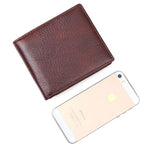 TucciPolo R-8142-3C Mens RFID Wallet Great Cowhide with Real Leather Mens Card Holder