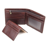 TucciPolo R-8142-3C Mens RFID Wallet Great Cowhide with Real Leather Mens Card Holder