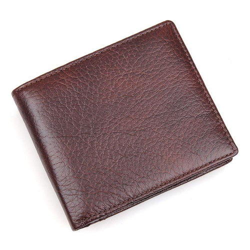 TucciPolo R-8142-3C Mens RFID Wallet Great Cowhide with Real Leather Mens Card Holder