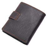 TucciPolo 8149A Genuine Leather Big Capacity Black Wallet with Card Holder