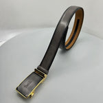 Tucci Di Lusso Mens Italian Leather Handmade Slide Rachet Smart Belts