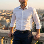 Tucci Di Lusso Limited Edition Handmade Luxury Italian Leather Ratchet Slide Smart Belts for Men. Unique Gift for Him