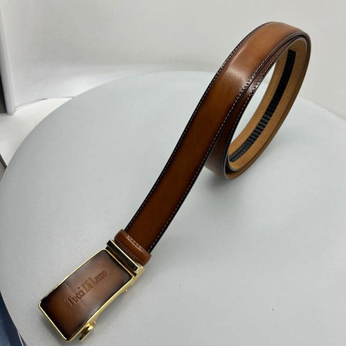 Premium 2024 Italian Leather Handmade Ratchet Smart Belt for Men. Unique Gift for Him (Copy)