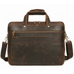 TucciPolo 7388R Real Leather Multi-function Briefcase Laptop Bag