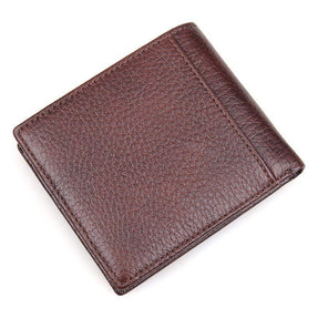 TucciPolo R-8142-3C Mens RFID Wallet Great Cowhide with Real Leather Mens Card Holder