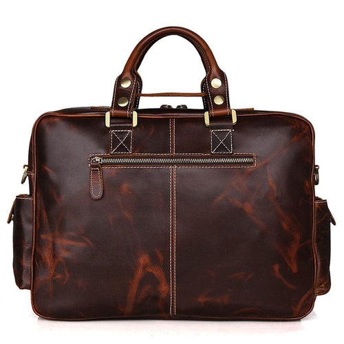 Buy tuccipolo 7028c fashion style rare cow leather men's briefcase ...