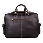 TucciPolo 7028Q Rare Cow Leather Men's Briefcase Laptop Messenger Bag