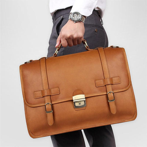 Password Lock Business Briefcase Men Messenger Bag Men's Handbags